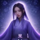 91次元AI创作助手界面截图——智能绘图工具在平板电脑上展示二次元角色生成过程